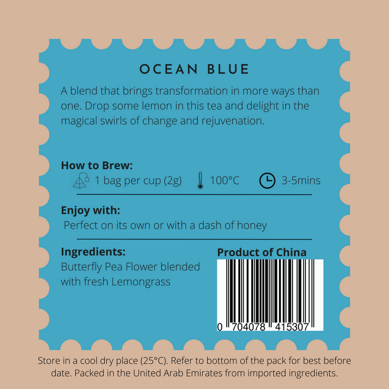Ocean Blue - Tea bags