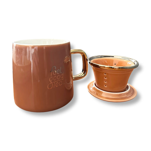 Élégante Ceramic Cup Infuser