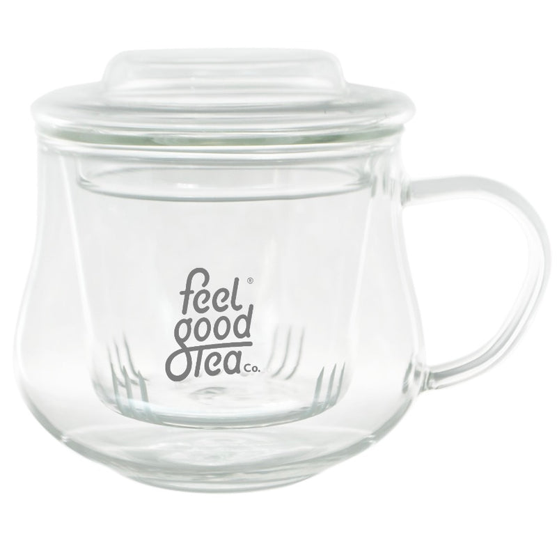 Rocca Glass Cup Infuser